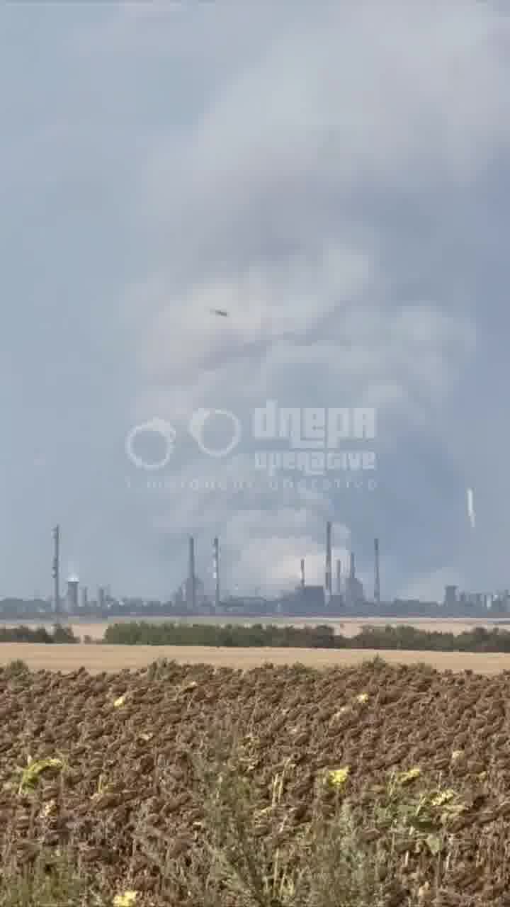 Велики шумски пожар у близини села Орилско у Дњепропетровској области