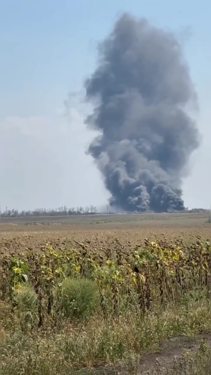 Ohlásený raketový útok neďaleko Radenska v Chersonskej oblasti