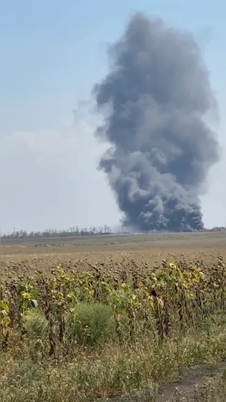Ohlásený raketový útok neďaleko Radenska v Chersonskej oblasti
