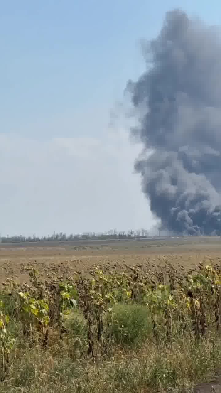 Ohlásený raketový útok neďaleko Radenska v Chersonskej oblasti