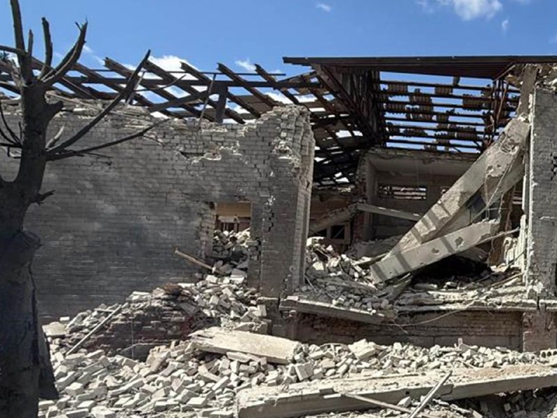 4 zraněni při leteckých úderech v Kostantynivce v Doněcké oblasti