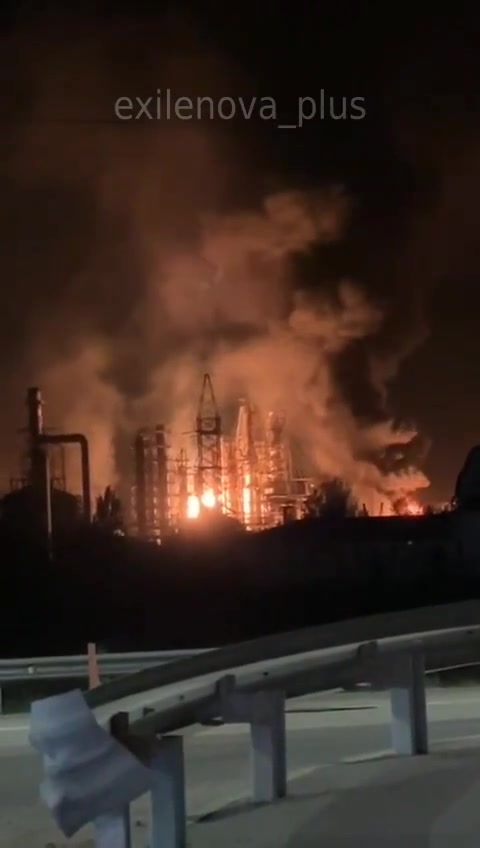 Drones have attacked Afipskiy oil refinery in Krasnodar Krai