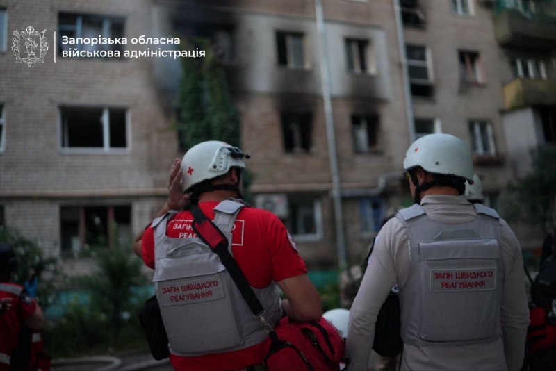 1 person killed, 24 wounded as result of Russian bombardment in Zaporizhzhia city