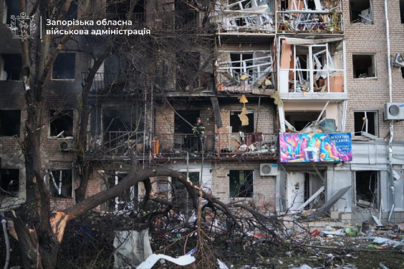 1 person killed, 24 wounded as result of Russian bombardment in Zaporizhzhia city