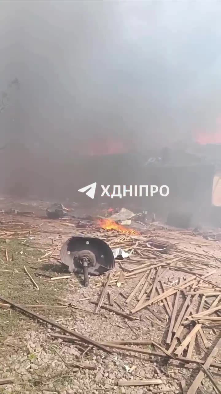Russian aviation targeted government services center in Malomykhailivka village of Dnipropetrovsk region with glide bomb