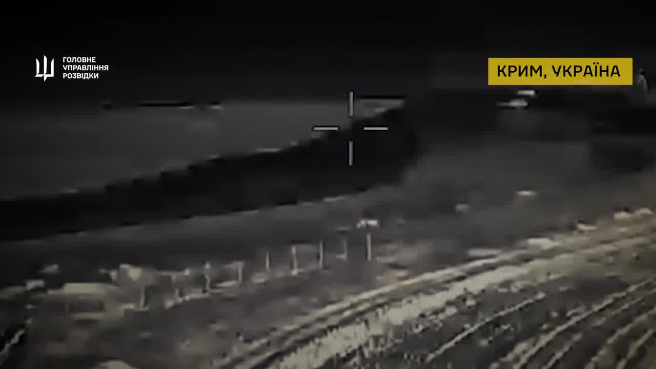 Ukrainian Military Intelligence confirmed drone strikes at the helicopters at the airfield in occupied Crimea