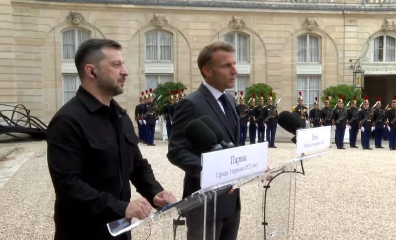 Europe is ready to provide Ukraine with security guarantees on the day a peace agreement is signed, Macron says