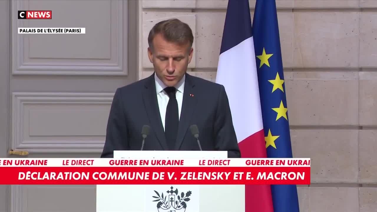 Ukraine's European supporters are meeting in Paris this Thursday to discuss security guarantees for Ukraine. Emmanuel Macron says: Russia has lost more than a million soldiers for only 1% of Ukrainian territory.