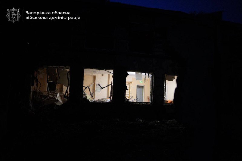 1 person wounded in a drone raid in Zaporizhzhia 