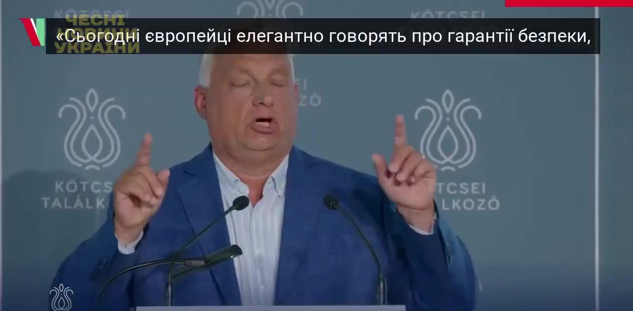 Hungarian PM Orban: Ukraine will be divided into three zones – Russian, demilitarized, and Western oriented towards Europe