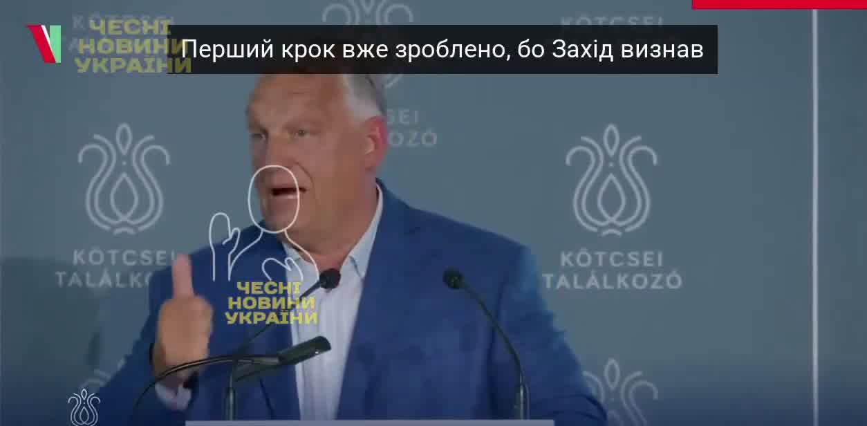 Hungarian PM Orban: Ukraine will be divided into three zones – Russian, demilitarized, and Western oriented towards Europe