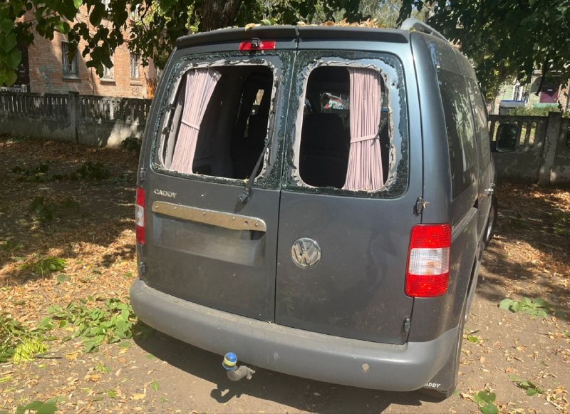 2 people wounded today as result of artillery shelling and drone strikes in Nikopol district 