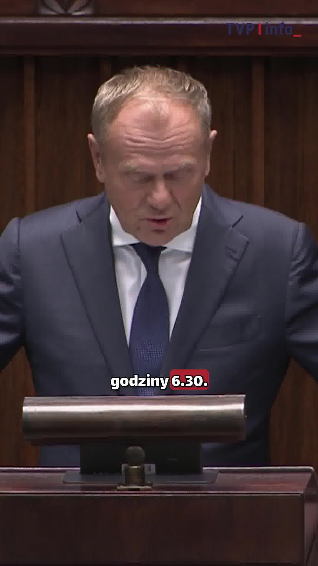 The operation lasted all night. 19 violations of Polish airspace were recorded and precisely tracked, but these are not final data - Prime Minister @donaldtusk in the Sejm