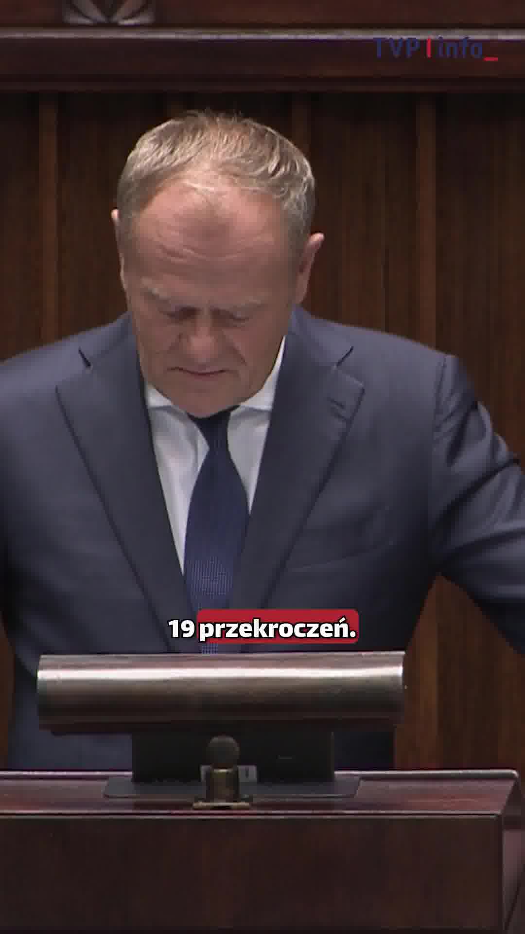 The operation lasted all night. 19 violations of Polish airspace were recorded and precisely tracked, but these are not final data - Prime Minister @donaldtusk in the Sejm