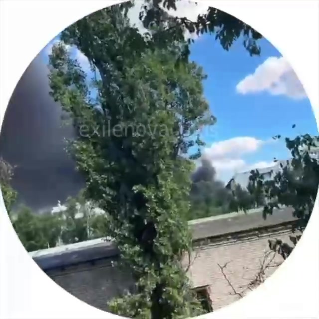 Explosions were reported in Sieverodonetsk as result of drone strikes