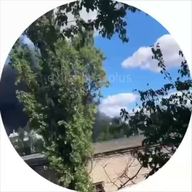 Explosions were reported in Sieverodonetsk as result of drone strikes