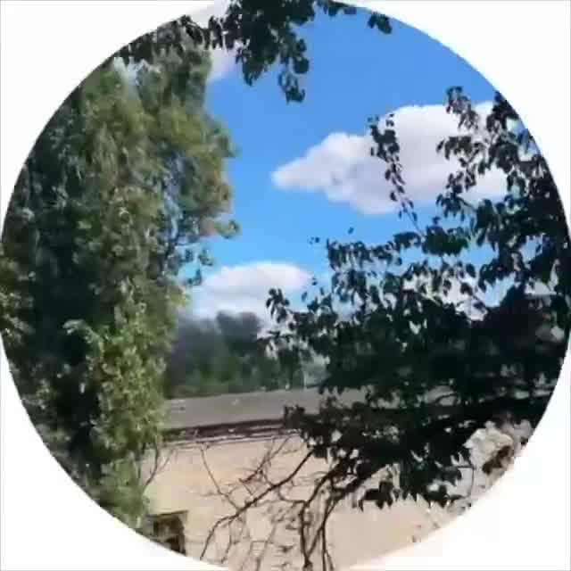 Explosions were reported in Sieverodonetsk as result of drone strikes