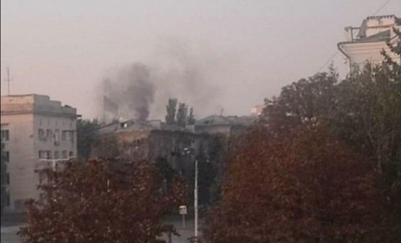 Damage in Kramatorsk as result of recent bombardment