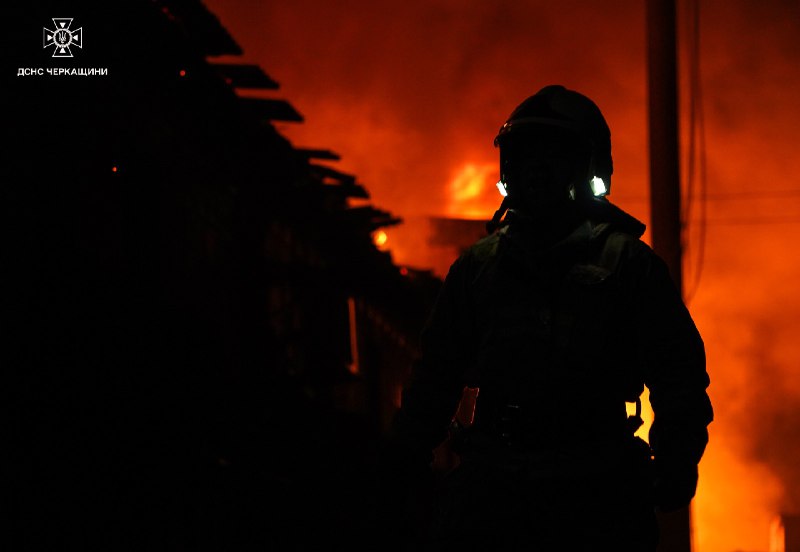 Drones have attacked critical infrastructure in Cherkasy region