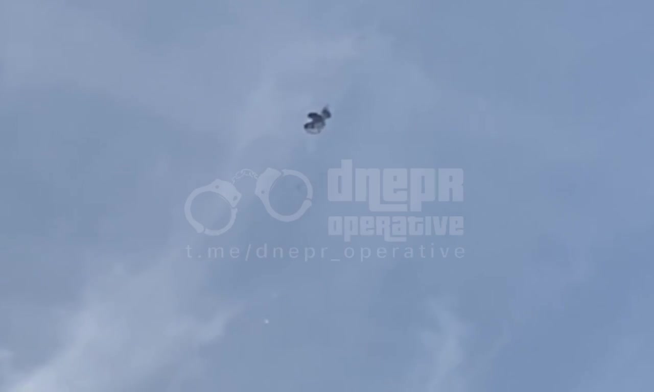 Explosions were reported in Dnipro city, air defense shot down a drone