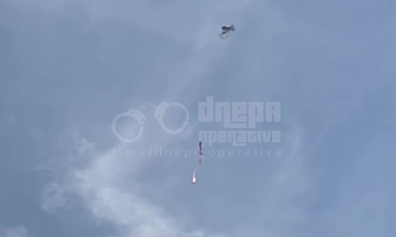 Explosions were reported in Dnipro city, air defense shot down a drone