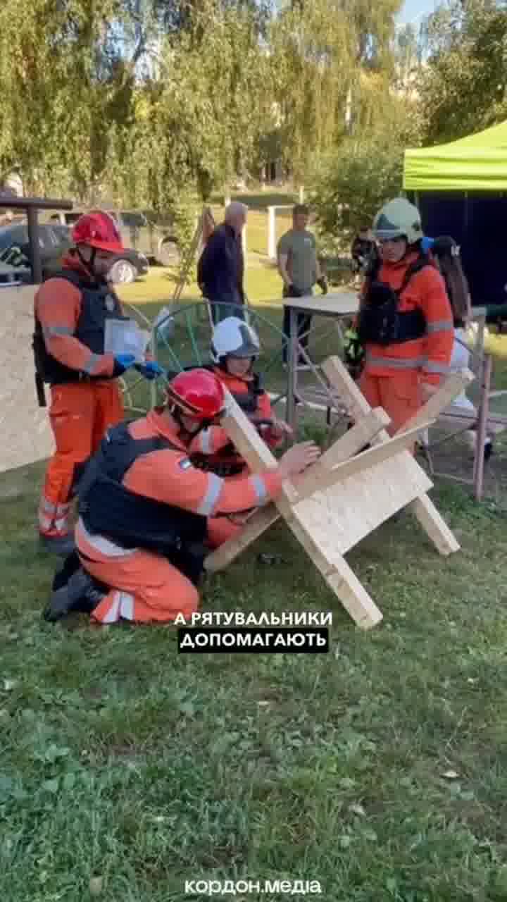 Residential house damaged in Sumy as result of drone strike