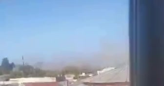 Reports of a missile strike in Horlivka