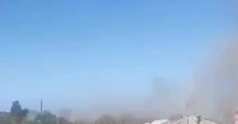 Reports of a missile strike in Horlivka