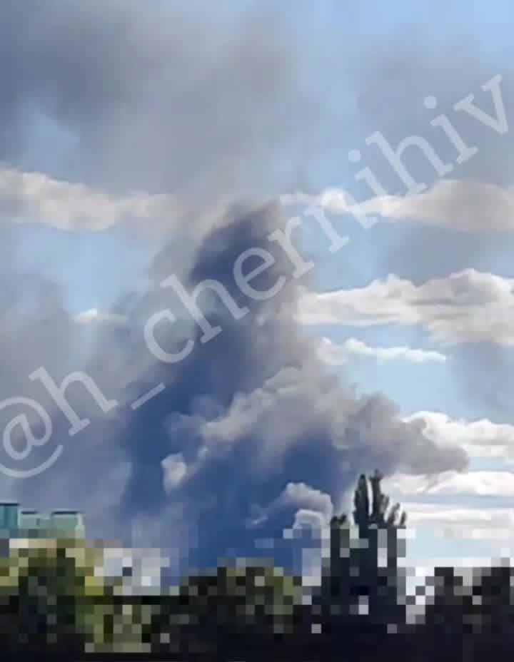 Critical power infrastructure was attacked in Chernihiv. Partial blackout in the city after violent explosions