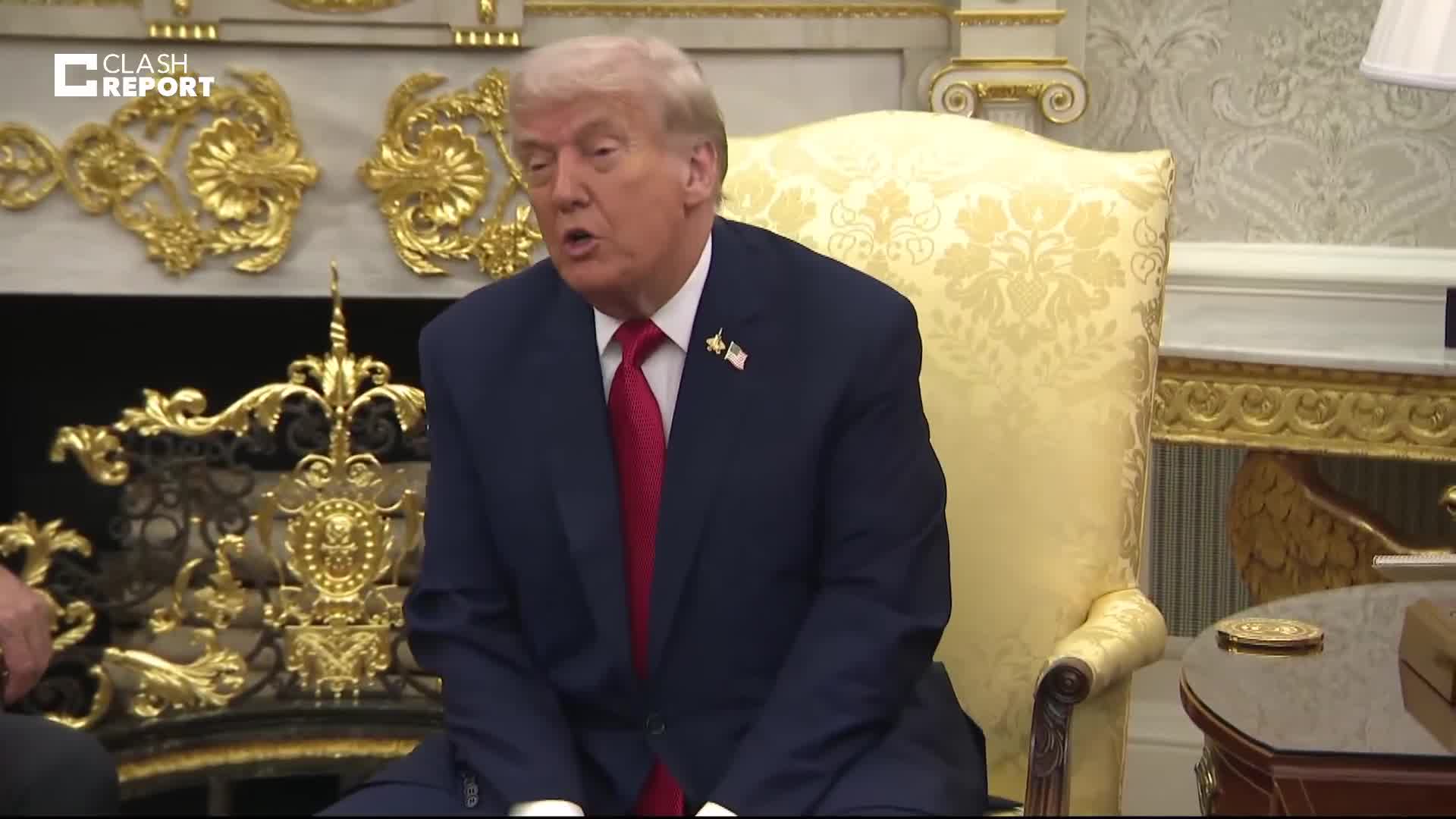 Trump meeting with Turkish President Erdogan:  He does an amazing job in his country. We've had tremendous relationships with war and trade. I'd like him to stop buying any oil from Russia while Russia continues its rampage against Ukraine