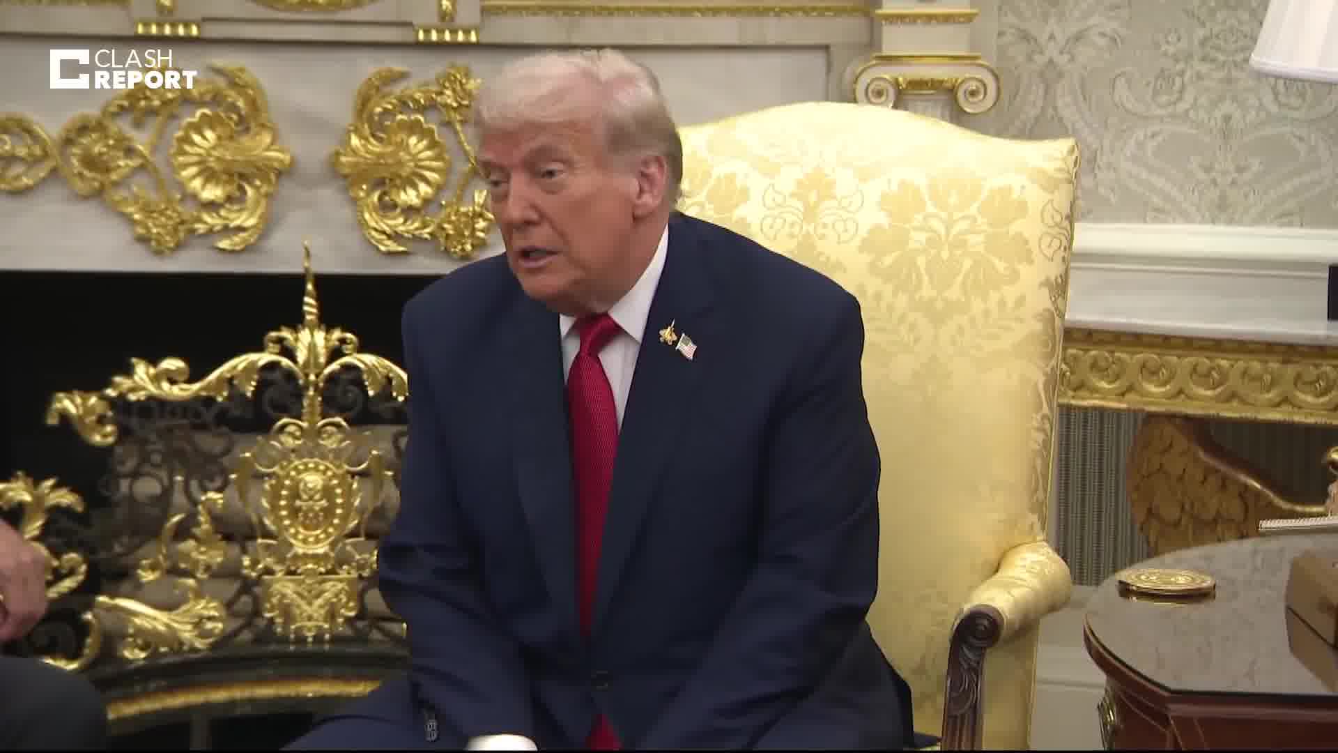 Trump meeting with Turkish President Erdogan:  He does an amazing job in his country. We've had tremendous relationships with war and trade. I'd like him to stop buying any oil from Russia while Russia continues its rampage against Ukraine