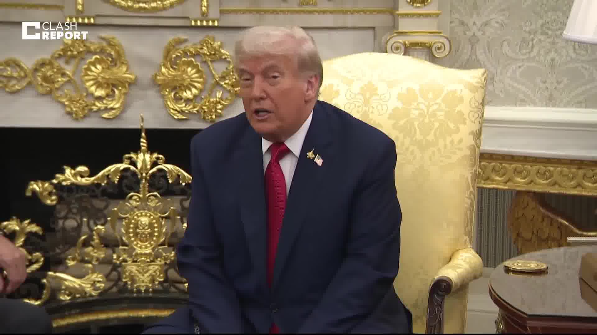Trump meeting with Turkish President Erdogan:  He does an amazing job in his country. We've had tremendous relationships with war and trade. I'd like him to stop buying any oil from Russia while Russia continues its rampage against Ukraine