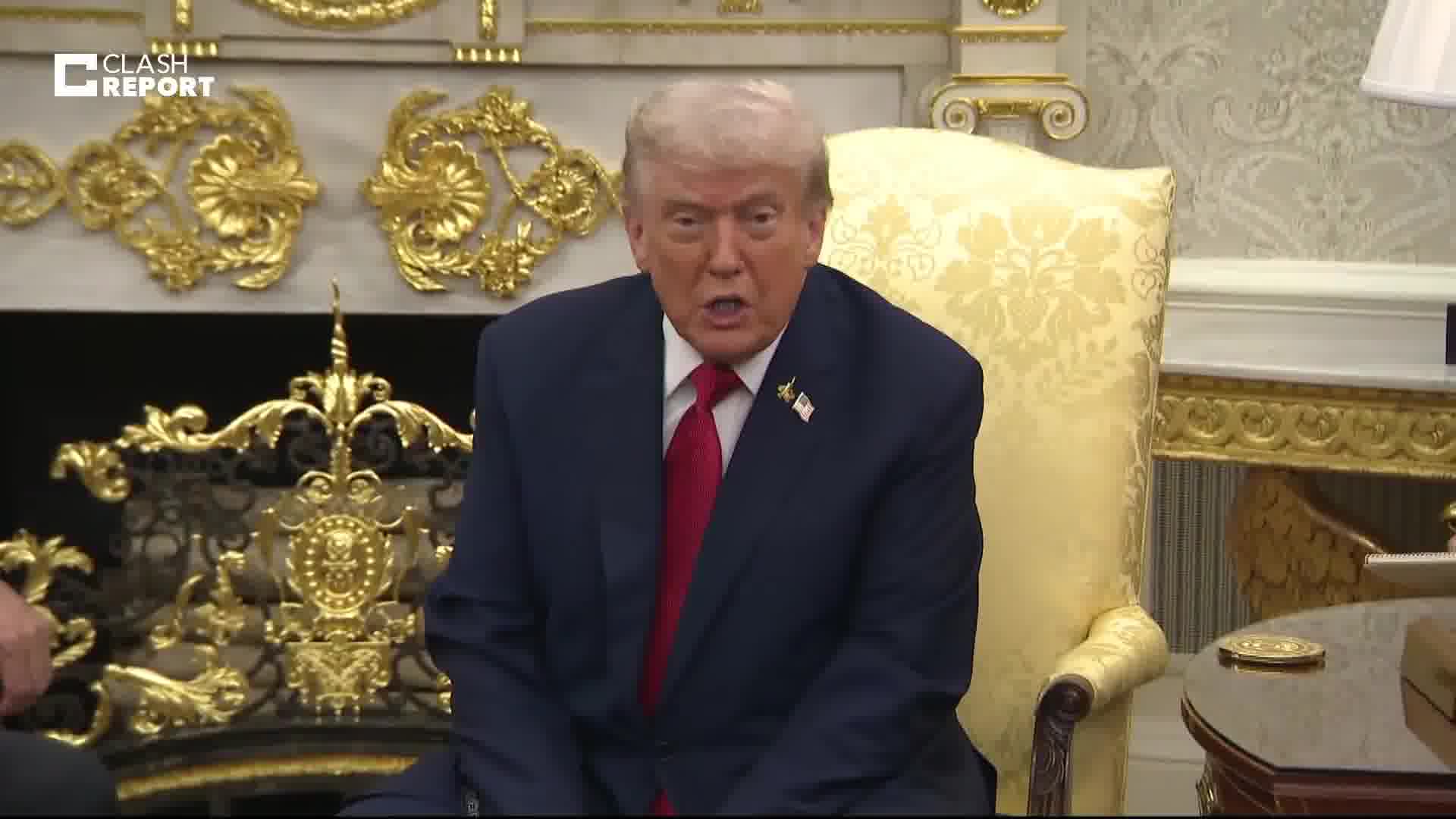 Trump meeting with Turkish President Erdogan:  He does an amazing job in his country. We've had tremendous relationships with war and trade. I'd like him to stop buying any oil from Russia while Russia continues its rampage against Ukraine