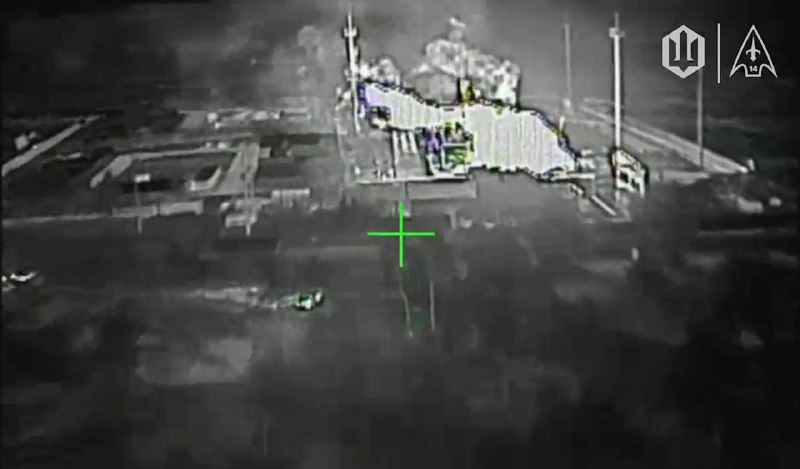 Ukrainian drones have attacked 3 natural gas distribution stations at the occupied parts of Luhansk region of Ukraine