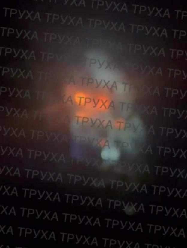 Fire in Hatne of Kyiv region, firefighters on the site