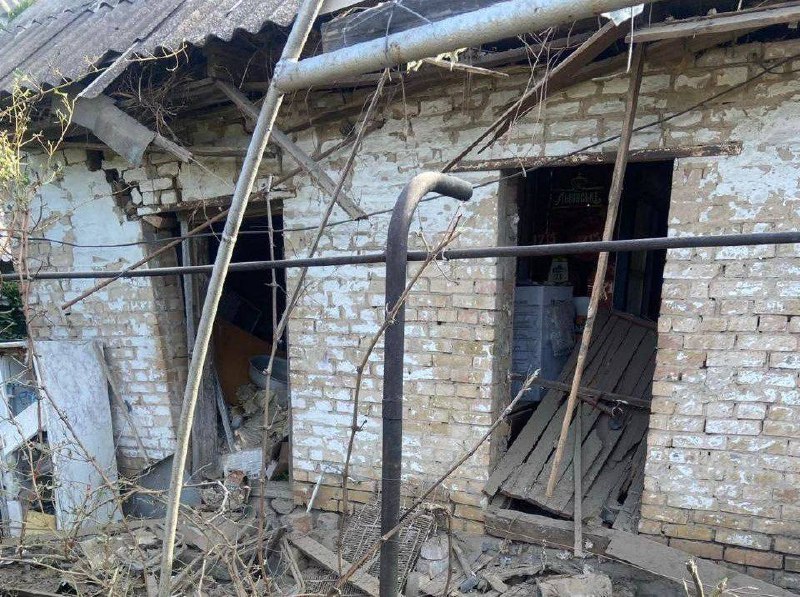 2 person wounded as result of artillery and drone strikes today in Dnipropetrovsk region