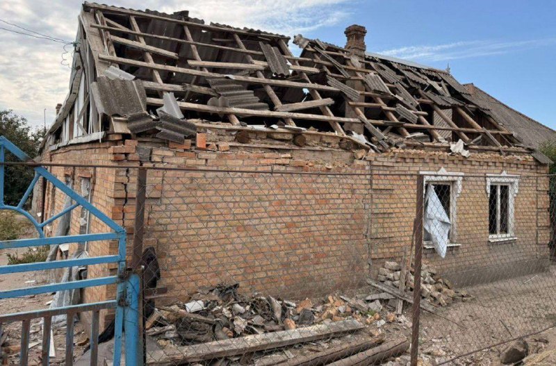 2 person wounded as result of artillery and drone strikes today in Dnipropetrovsk region