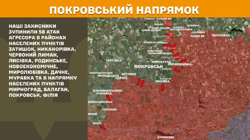 In everyday reports of General Staff of Armed Forces of Ukraine Novopavlivka direction became Oleksandrivka direction, Sieversk direction became Sloviansk direction and Toretsk direction became Kostiantynivka direction