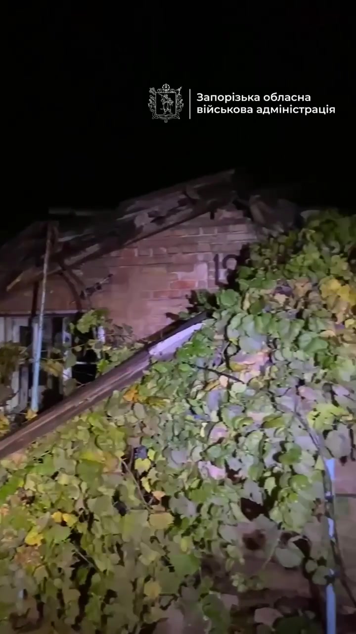 Russia attacked energy infrastructure facilities in Zaporizhzhia at night — regional administration. A child killed and two other people injured