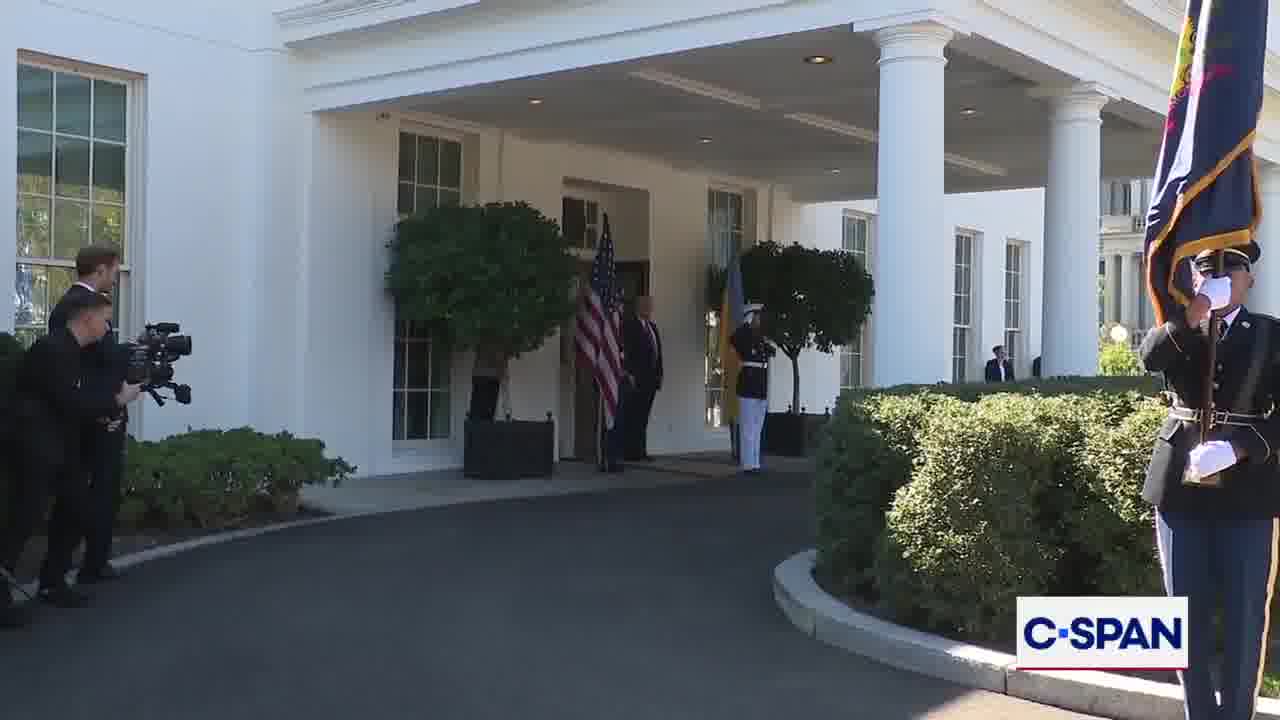 President Trump welcomes Ukrainian President Zelensky to the White House