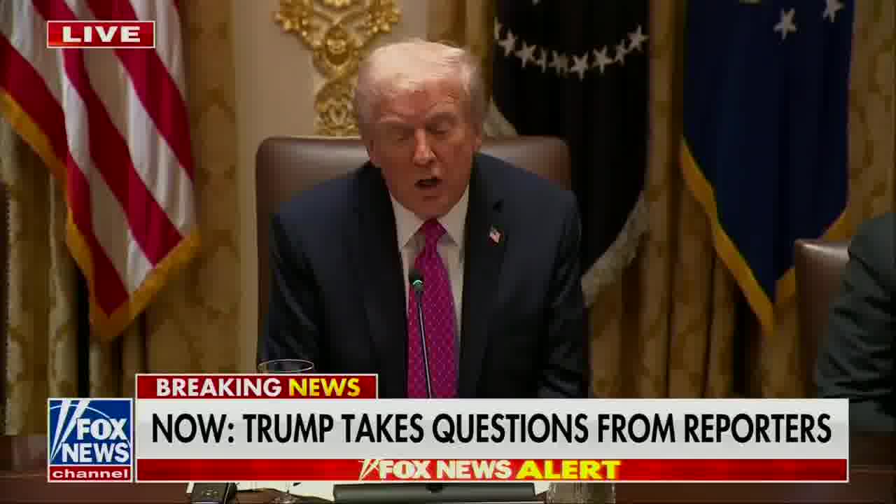 Question: What if Putin doesn't agree to peace during your meeting in Hungary What then? TRUMP: Let's see what happens. I think he will. I think President Putin wants to end the war