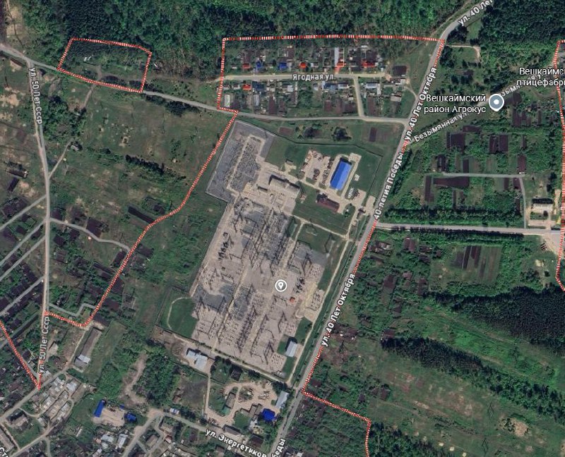 Explosions were reported at Veshkayma substation in Ulyanovsk region of Russia