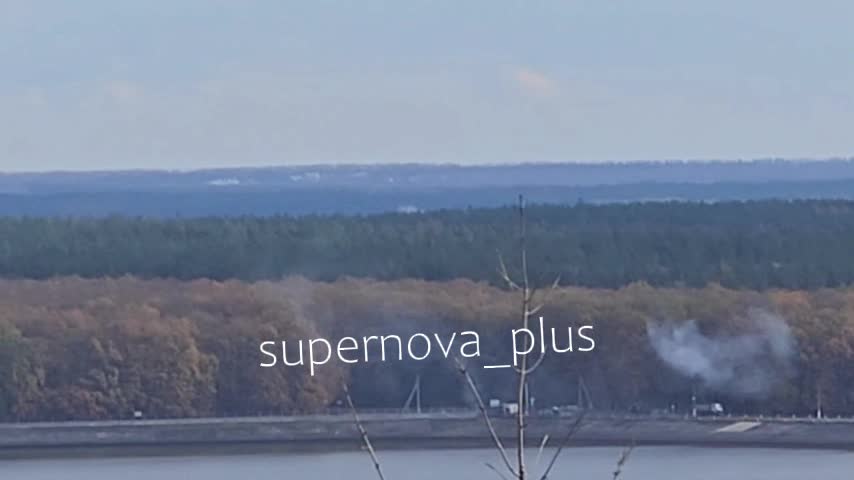 Dam of Belgorod water reservoir leaking after shelling with missiles