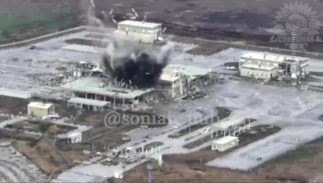 A Ukrainian MiG-29 carried out an airstrike on the Grayvoron checkpoint, targeting a buildup of Russian forces at the border facility