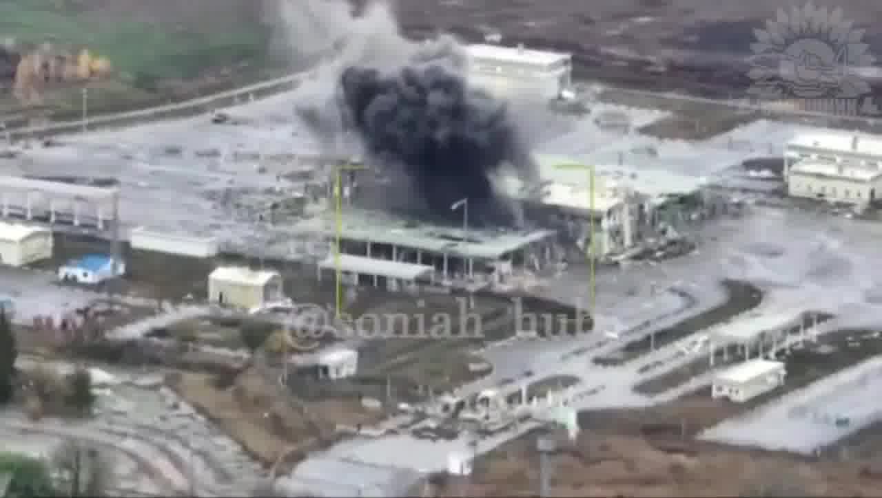 A Ukrainian MiG-29 carried out an airstrike on the Grayvoron checkpoint, targeting a buildup of Russian forces at the border facility