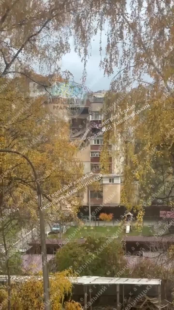 Residential house was partially destroyed in Khmelnitsky as result of household gas explosion 