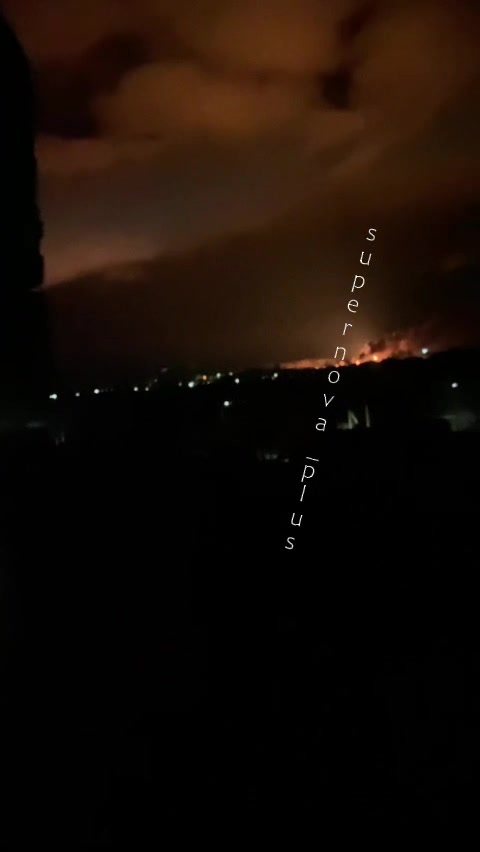 Explosions were reported in Novospasskoye, Ulyanovsk Oblast