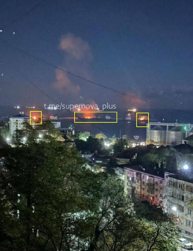 Drony zaútočili na prístav v Tuapse