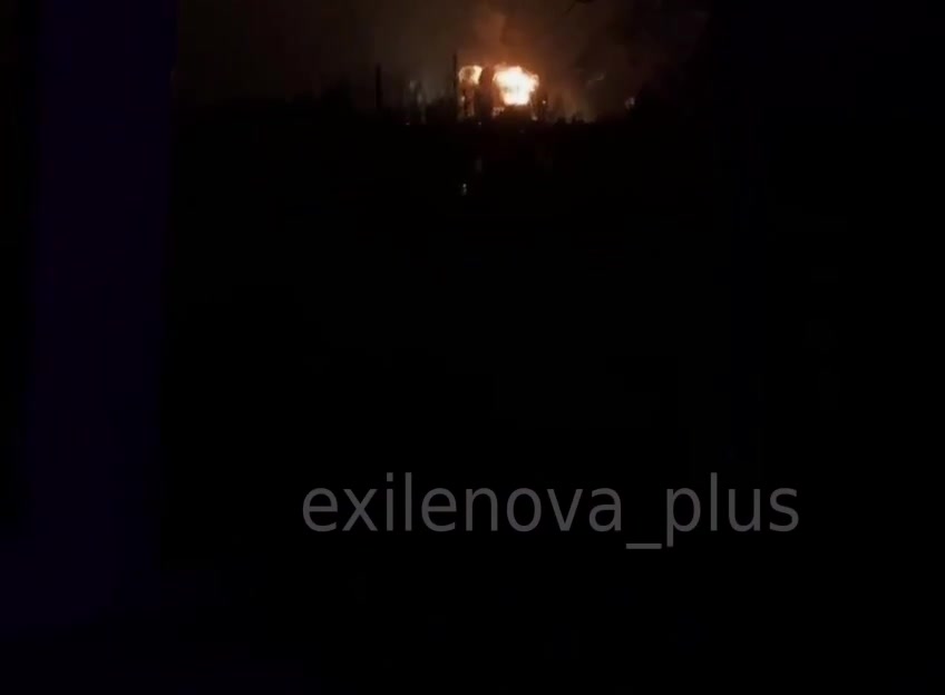 Ammunition depot exploded in Donets as result of suspected missile strike