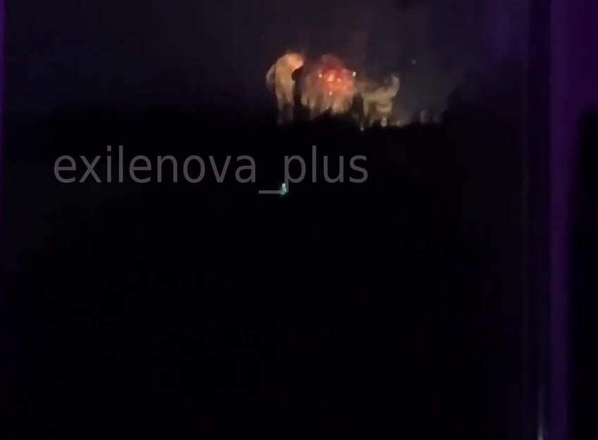 Ammunition depot exploded in Donets as result of suspected missile strike